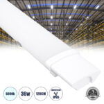 GLOBOSTAR® BIOMI 60164 Γραμμικό Βιομηχανικό Φωτιστικό Tri-Proof LED 36W 4058lm 120° AC 220-240V Αδιάβροχο IP65 Ψυχρό Λευκό 6000K - Lumileds SMD Chip - Μ120 x Π6 x Υ4cm - 3 Χρόνια Εγγύηση - Image 2