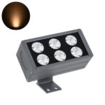 GLOBOSTAR® FLOODDANY 90374 Προβολέας Σποτ Wall Washer LED 24W 2520lm 5° DC 24V Αδιάβροχο IP65 Ultra Θερμό Λευκό 2200K Dimmable - CREE XPE Chip - Γκρι Ανθρακί - Μ16 x Π9.5 x Υ7.5cm - 3 Χρόνια Εγγύηση - Image 2