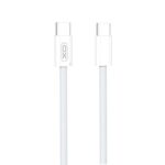XO NB-Q260B Καλώδιο Φόρτισης & Μεταφοράς Δεδομένων Type-C σε Type-C 27W Πλεξούδα 1.5m