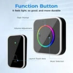 XO SF11 Ασύρματο Κουδούνι Πόρτας EU Standard με RGB Φλας - Image 5