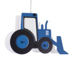 GLOBOSTAR® TRACTOR 61580 Παιδικό Κρεμαστό Φωτιστικό Οροφής με Ντουί 1 x E27 AC 220-240V IP20 - Πολύχρωμο - Μ40 x Π15.5 x Υ26.5cm - Image 2