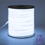 GLOBOSTAR® NEOTUBE 70590 Ταινία Neon Flex LED 12W/m 1080lm/m 360° DC 220-240V Αδιάβροχο IP65 120 x SMD2835 Chip/m Ψυχρό Λευκό 6000K Dimmable - Sanan SMD Chip - Μ100 x Π1.3 x Υ1.3cm - 3 Χρόνια Εγγύηση - Image 2