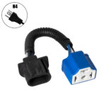 GloboStar® 85551 Αντάπτορας - Μετατροπέας από H13 σε H4 για Jeep Wrangler Μοντέλο JK από 2007 έως 2018 - Image 2
