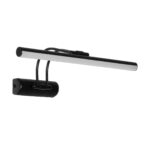 GLOBOSTAR® REFINE 203-0188 Μοντέρνο Φωτιστικό Τοίχου - Απλίκα Καθρέπτη Μπάνιου LED 7W 640lm 120° AC 220-240V IP44 Θερμό Λευκό 2700K - Lumileds SMD Chip - Μαύρο Ματ - Μ35 x Π21 x Υ12cm - 2 Χρόνια Εγγύηση - Image 2