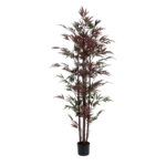 GloboStar® Artificial Garden BLOODLEAF BAMBOO 20039 Τεχνητό Διακοσμητικό Φυτό Αιματόφυλλο Μπαμπού Υ170cm - Image 2
