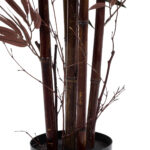 GloboStar® Artificial Garden BLOODLEAF BAMBOO 20039 Τεχνητό Διακοσμητικό Φυτό Αιματόφυλλο Μπαμπού Υ170cm - Image 4