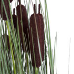 GloboStar® Artificial Garden TYPHA ANGUSTIFOLIA GRASS 20069 Τεχνητό Διακοσμητικό Φυτό Γρασίδι της Τύφας Υ90cm - Image 3