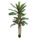 GloboStar® Artificial Garden COCONUT PALM TREE 20087 Τεχνητό Διακοσμητικό Φυτό Φοινικόδεντρο Κοκοφοίνικας Υ350cm - Image 2
