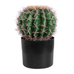 GloboStar® Artificial Garden FEROCACTUS 20092 Τεχνητό Διακοσμητικό Φυτό Φερόκακτος Υ26cm - Image 2