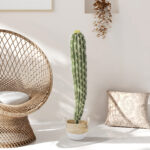 GloboStar® Artificial Garden CEREUS JAMACARU CACTUS 20120 Τεχνητό Διακοσμητικό Φυτό Κάκτος Κηρίος Υ110cm - Image 4