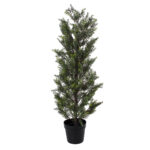 GloboStar® Artificial Garden LEMON CYPRESS 20151 Τεχνητό Διακοσμητικό Φυτό Λεμονόκυπάρισσο Υ120cm - Image 2