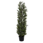 GloboStar® Artificial Garden LEMON CYPRESS 20152 Τεχνητό Διακοσμητικό Φυτό Λεμονόκυπάρισσο Υ150cm - Image 2