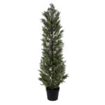 GloboStar® Artificial Garden LEMON CYPRESS 20153 Τεχνητό Διακοσμητικό Φυτό Λεμονόκυπάρισσο Υ180cm - Image 2