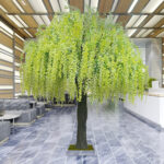 GloboStar® Artificial Garden LABURNUM TREE 20165 Τεχνητό Διακοσμητικό Δέντρο Λαβούρνο Υ340cm - Image 6