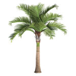 GloboStar® Artificial Garden COCONUT PALM TREE 20169 Τεχνητό Διακοσμητικό Φυτό Φοινικόδεντρο Κοκοφοίνικας Εξωτερικού Χώρου IP68 UV Certified Protection Υ400cm - Image 2