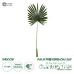 GloboStar® Artificial Garden SERENOA PALM LEAF 20173 Τεχνητό Διακοσμητικό Φύλο Φοινικόδεντρου Σερενόα Βεντάλια Π47 x Υ120cm