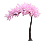 GloboStar® Artificial Garden CHERRY BLOSSOM TREE 20184 Τεχνητό Διακοσμητικό Δέντρο Βουκαμβίλια Άνθος Κερασιάς Υ320cm - Image 2