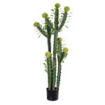 GloboStar® Artificial Garden CEREUS JAMACARU CACTUS 20193 Τεχνητό Διακοσμητικό Φυτό Κάκτος Κηρίος Υ120cm - Image 2