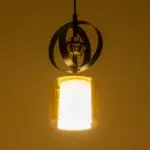 GLOBOSTAR® ZENIA 201-0134 Vintage Κρεμαστό Φωτιστικό Οροφής με Ντουί 1 x E27 AC 220-240V IP20 - Μαύρο - Μ16 x Π16 x Υ70cm - Image 2