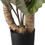 GloboStar® Artificial Garden RAINBOW TARO 20208 Τεχνητό Διακοσμητικό Φυτό Κολοκασία Υ160cm - Image 5