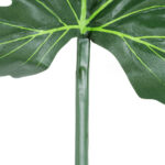 GloboStar® Artificial Garden TARO LEAF 20220 Τεχνητό Διακοσμητικό Φύλο Κολοκασίας Π32 x Υ87cm - Image 4