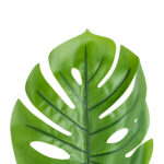 GloboStar® Artificial Garden MONSTERA LEAF 20223 - Τεχνητό Διακοσμητικό Φύλο Μονστέρας Π16 x Υ76cm - Image 3