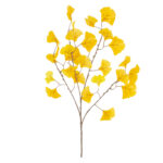 GloboStar® Artificial Garden GINKGO BRANCH 20229 10 x Τεχνητά Διακοσμητικά Κλαδία Γκίγκο Π50 x Υ65cm - Image 3