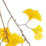 GloboStar® Artificial Garden GINKGO BRANCH 20229 10 x Τεχνητά Διακοσμητικά Κλαδία Γκίγκο Π50 x Υ65cm - Image 4