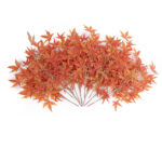 GloboStar® Artificial Garden MAPLE BRANCH 20230 10 x Τεχνητά Διακοσμητικά Κλαδία Σφένδαμου Π55 x Υ60cm - Image 2