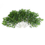 GloboStar® Artificial Garden LAUREL BRANCH 20231 10 x Τεχνητά Διακοσμητικά Κλαδία Δάφνης Π50 x Υ65cm - Image 2