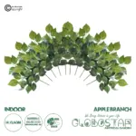 GloboStar® Artificial Garden APPLE BRANCH 20232 10 x Τεχνητό Διακοσμητικό Κλαδί Μηλιάς Π55 x Υ60cm