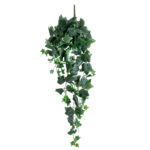 GloboStar® Artificial Garden IVY HANGING BRANCH 20252 Τεχνητό Διακοσμητικό Κρεμαστό Φυτό Κισσός Υ130cm - Image 2