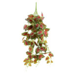 GloboStar® Artificial Garden COLEUS HANGING BRANCH 20255 Τεχνητό Διακοσμητικό Κρεμαστό Φυτό Κολέος Υ90cm - Image 2
