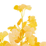 GloboStar® Artificial Garden GINKGO BRANCH 20260 Τεχνητό Διακοσμητικό Κλαδί Γκίγκο Π22 x Υ80cm - Image 3