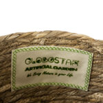 GloboStar® Artificial Garden PAROS 20276 Διακοσμητικό Πλεκτό Καλάθι - Κασπώ Γλάστρα - Flower Pot Μπεζ Φ24cm x Υ19cm - Image 6