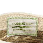 GloboStar® Artificial Garden MYKONOS 20279 Διακοσμητικό Πλεκτό Καλάθι - Κασπώ Γλάστρα - Flower Pot Μπεζ με Μακραμέ Φ22cm x Υ15cm - Image 6