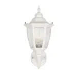 GLOBOSTAR® ENGLAND 202-0012 Vintage Φωτιστικό Τοίχου - Απλίκα με Ντουί 1 x E27 AC 220-240V IP44 - Λευκό - Μ25 x Π20 x Υ42cm - Image 4