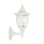 GLOBOSTAR® ENGLAND 202-0012 Vintage Φωτιστικό Τοίχου - Απλίκα με Ντουί 1 x E27 AC 220-240V IP44 - Λευκό - Μ25 x Π20 x Υ42cm - Image 5