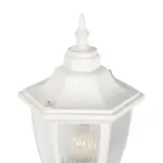 GLOBOSTAR® ENGLAND 202-0012 Vintage Φωτιστικό Τοίχου - Απλίκα με Ντουί 1 x E27 AC 220-240V IP44 - Λευκό - Μ25 x Π20 x Υ42cm - Image 6