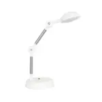 GLOBOSTAR® MICHEL 202-0062 Μοντέρνο Επιτραπέζιο Φωτιστικό Γραφείου LED 6W 540lm 120° AC 220-240V IP20 Ψυχρό Λευκό 6000K - Lumileds SMD Chip - Λευκό - Μ15 x Π15 x Υ51cm - 2 Χρόνια Εγγύηση - Image 4
