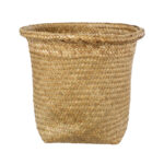 GloboStar® Artificial Garden CECILIA 20343 Διακοσμητικό Ψάθινο Καλάθι - Κασπώ Γλάστρα - Flower Pot Μπεζ Φ26cm x Υ26cm - Image 2