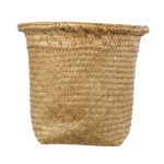 GloboStar® Artificial Garden CECILIA 20343 Διακοσμητικό Ψάθινο Καλάθι - Κασπώ Γλάστρα - Flower Pot Μπεζ Φ26cm x Υ26cm - Image 4