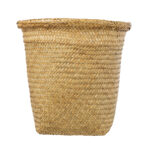 GloboStar® Artificial Garden CECILIA 20344 Διακοσμητικό Ψάθινο Καλάθι - Κασπώ Γλάστρα - Flower Pot Μπεζ Φ30cm x Υ30cm - Image 4
