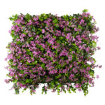 GloboStar® Artificial Garden CYPHEA HYSSOPIFOLIA 20350 Τεχνητό Διακοσμητικό Πάνελ Λουλουδιών - Κάθετος Κήπος σύνθεση Άνθος Κουφέας Μ50 x Π50 x Υ11cm - Image 2