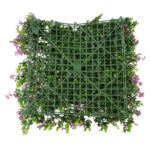 GloboStar® Artificial Garden CYPHEA HYSSOPIFOLIA 20350 Τεχνητό Διακοσμητικό Πάνελ Λουλουδιών - Κάθετος Κήπος σύνθεση Άνθος Κουφέας Μ50 x Π50 x Υ11cm - Image 5