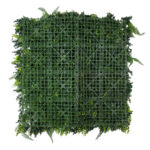 GloboStar® Artificial Garden JUNGLE FERN 20351 Τεχνητό Διακοσμητικό Πάνελ Φυλλωσιάς - Κάθετος Κήπος σύνθεση Ζούγκλα Φτέρης Μ100 x Π100 x Υ20cm - Image 5