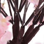 GloboStar® Artificial Garden PINK CHERRY BLOSSOM TREE 20359 Τεχνητό Διακοσμητικό Δέντρο Ροζ Άνθος Κερασιάς Υ140cm - Image 4