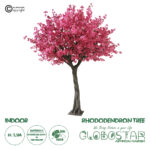 GloboStar® Artificial Garden RHODODENDRON TREE 20363 Τεχνητό Διακοσμητικό Δέντρο Ροδόδενδρο Υ350cm