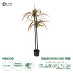 GloboStar® Artificial Garden DRAGON BLOOD TREE 20370 - Τεχνητό Διακοσμητικό Φυτό Δράκαινα Υ150cm