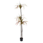 GloboStar® Artificial Garden DRAGON BLOOD TREE 20371 - Τεχνητό Διακοσμητικό Φυτό Δράκαινα Υ220cm - Image 2